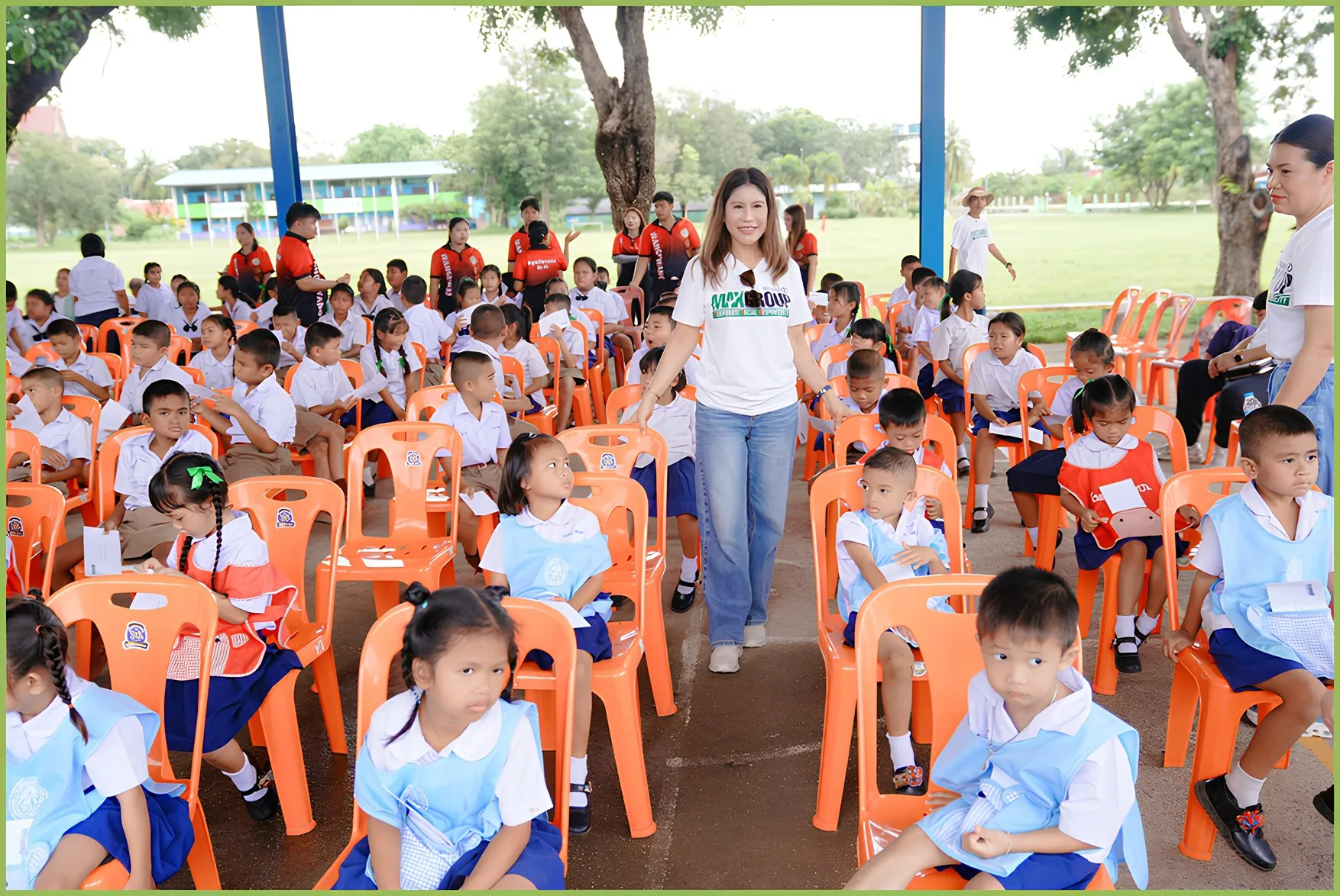 กิจกรรม CSR ร่วมกับนักเรียน